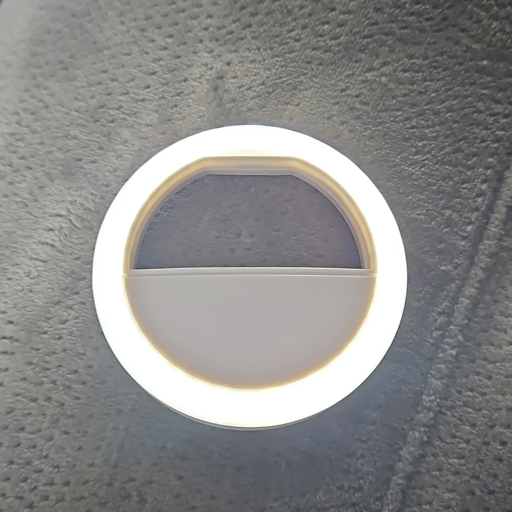 Selfie LED light for cell phone